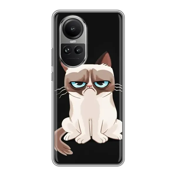 Чехол с рисунком «Взгляд кота» для OPPO Reno 10 Pro Чехол с рисунком «Взгляд кота» для OPPO Reno 10 Pro