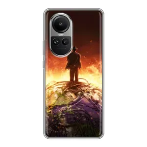 Чехол Оппенгеймер / Oppenheimer на Oppo Reno 10 Pro (Ядерщик)