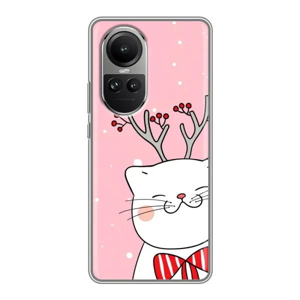 Чехол с рисунком «Зимний кот» для OPPO Reno 10 Pro Чехол с рисунком «Зимний кот» для OPPO Reno 10 Pro