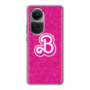 Силиконовый Чехол Барби Фильм на Oppo Reno 10 (B-barbie)