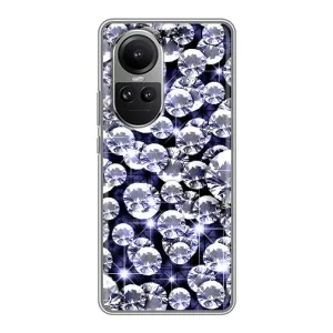 Чехол (Дорого -богато) на Oppo Reno 10 (Бриллианты)