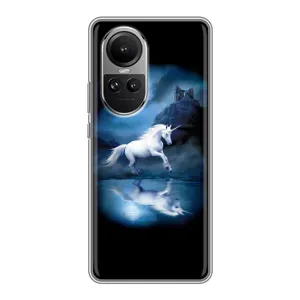 Чехол Unicorn на Oppo Reno 10 (Единорог)