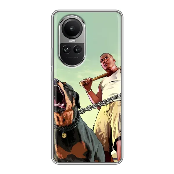 Чехол с рисунком «GTA» для OPPO Reno 10 Чехол с рисунком «GTA» для OPPO Reno 10