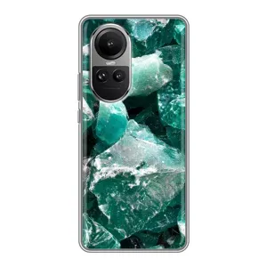 Чехол (Дорого -богато) на Oppo Reno 10 (Изумруд)