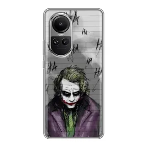 Чехлы с картинкой Джокера на Oppo Reno 10 (Joker клоун)