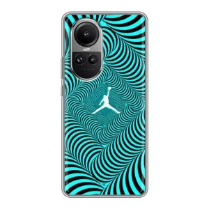 Силіконовый Чохол Nike Air Jordan на Оппо Рено 10 (Jordan)