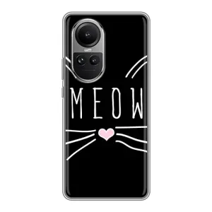 Бампер с изображением Котиков для Оппо Рено 10 (КОТИК MEOW)