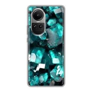 Чехол (Дорого -богато) на Oppo Reno 10 (Кристалы)