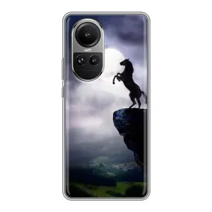 Чехлы с изображением разных животных для Oppo Reno 10 (Лошадь)