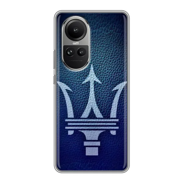 Чехол с рисунком «Лого Maserati» для OPPO Reno 10 Чехол с рисунком «Лого Maserati» для OPPO Reno 10