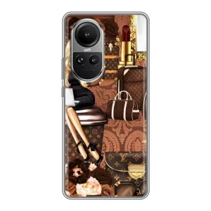 Чохол Стиль Louis Vuitton на Oppo Reno 10 (Мода Луі Віттон)