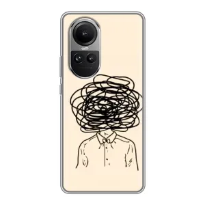 Чехлы со смыслом для Oppo Reno 10 (Мысли)