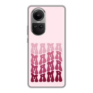 Чохли на день мами на Оппо Рено 10 (Напис мама)