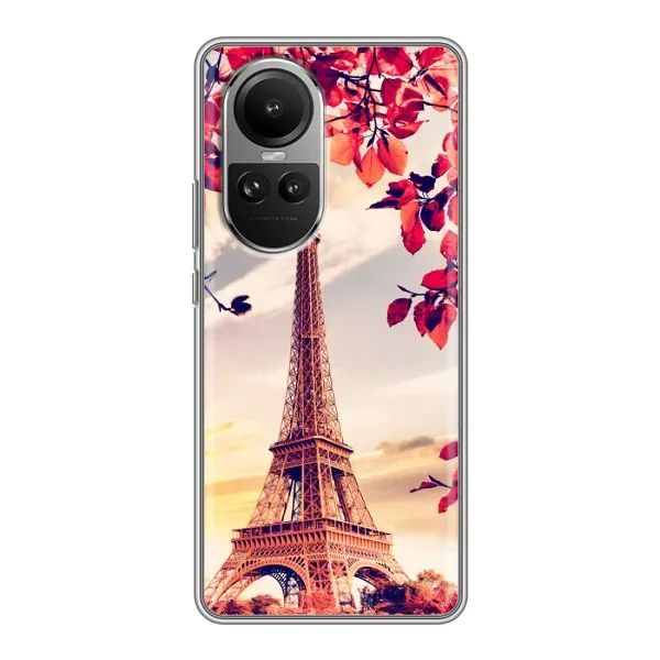 Чехол с рисунком «Paris photo» для OPPO Reno 10 Чехол с рисунком «Paris photo» для OPPO Reno 10