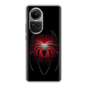 Чехол Супергерой Человека Паука на Oppo Reno 10 (Паук)