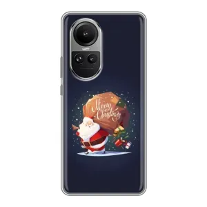 Чохол Санта Клаус для Oppo Reno 10 (Подарунки від Санти)
