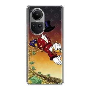 Силіконовий чохол для Oppo Reno 10 (Скрудж Луі Віттон)