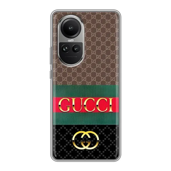 Чехол с рисунком «Стиль GUCCI» для OPPO Reno 10 Чехол с рисунком «Стиль GUCCI» для OPPO Reno 10