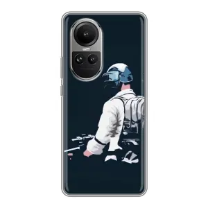 Чохол з картинкою "Герой Pubg" на Oppo Reno 10 (В екіперівці)