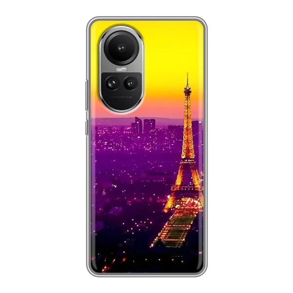 Чехол с рисунком «Яркая башня» для OPPO Reno 10 Чехол с рисунком «Яркая башня» для OPPO Reno 10