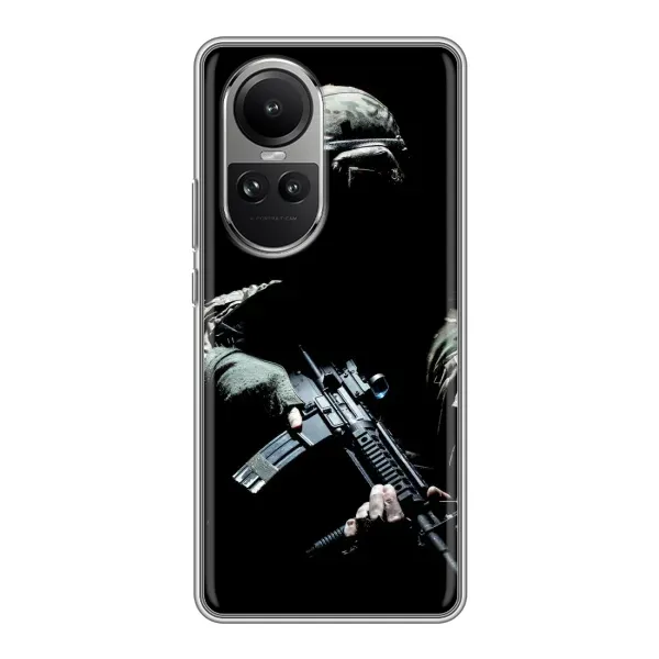 Чехол с рисунком «ЗСУ снайпер» для OPPO Reno 10 Чехол с рисунком «ЗСУ снайпер» для OPPO Reno 10