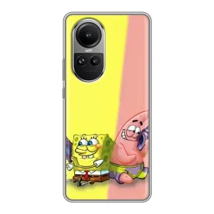 Чехлы с Патриком на Oppo Reno 10 (Звонок)