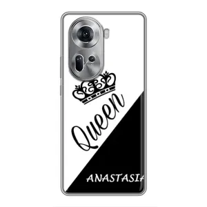 Именные Женские Чехлы для Oppo Reno 11 5G (ANASTASIYA)