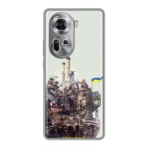 Чехлы на военную тематику для Oppo Reno 11 5G (Азовсталь)
