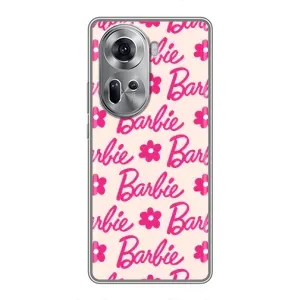 Силиконовый Чехол Барби Фильм на Oppo Reno 11 5G (Barbie)