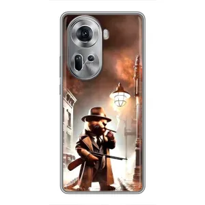 Чехол с мемами тралалело тралала для Oppo Reno 11 5G (Бобрито бандито)