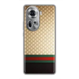 Чехлы Бренд GUCCI для Oppo Reno 11 5G (Фон Гуччи)