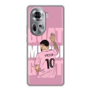 Чохли Лео Мессі в Маямі на Oppo Reno 11 5G (GOAT MESSI)