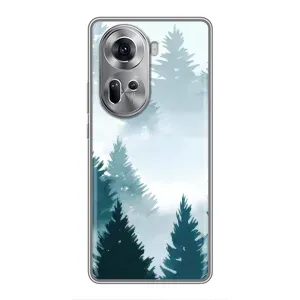Летний Чехол на Oppo Reno 11 5G (Горный лес)