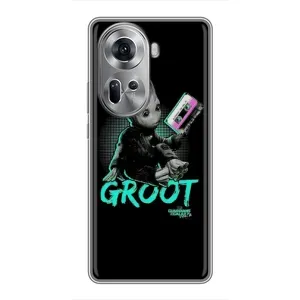 Чехол Супергерои Марвел на Оппо Рено 11 (5G) (Groot)