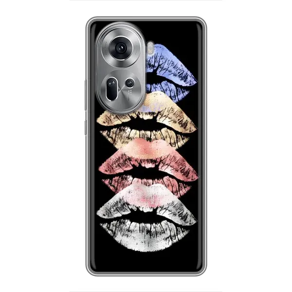 Чехол с рисунком «Губы» для OPPO Reno 11 5G Чехол с рисунком «Губы» для OPPO Reno 11 5G