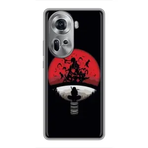 Чехлы с картинкой Итачи Учиха на Oppo Reno 11 5G (Итачи на черном)