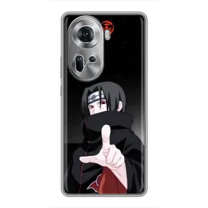 Чехлы с картинкой Итачи Учиха на Oppo Reno 11 5G (Итачи Знак)