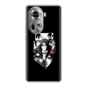 Чехлы с картинкой Итачи Учиха на Oppo Reno 11 5G (Коллаж Итачи)