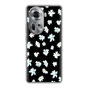 Чохол з ромашками на Oppo Reno 11 5G (Маленькі ромашки)