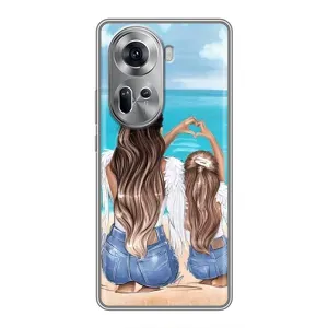 Чехлы для МАМЫ на Oppo Reno 11 5G (Мама и дочь)