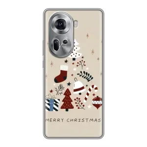 Чохол Санта Клаус для Oppo Reno 11 5G (Merry Christmas)