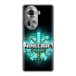 Чохол майнкрафт для Oppo Reno 11 5G (MineCraft 2)