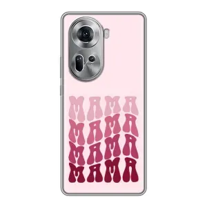 Чохли на день мами на Оппо Рено 11 (5G) (Напис мама)