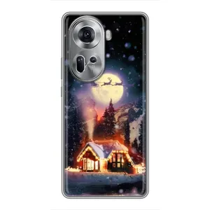 Чохли на Новий Рік Oppo Reno 11 5G (Настрій зимній)