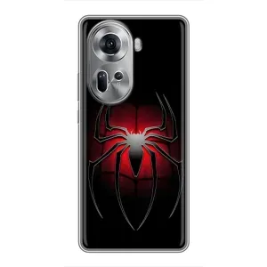 Чехол Супергерой Человека Паука на Oppo Reno 11 5G (Паук)