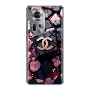 Чохол (Dior, Prada, YSL, Chanel) для Oppo Reno 11 5G (Шанель)