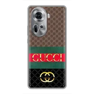 Чехлы Бренд GUCCI для Oppo Reno 11 5G (Стиль GUCCI)