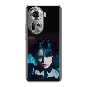 Чехлы с принтом Уэнсдей на Oppo Reno 11 5G (Танец Уэнсдей)