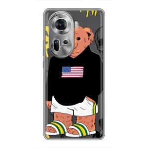 Чехлы Мишка Тедди для Оппо Рено 11 (5G)