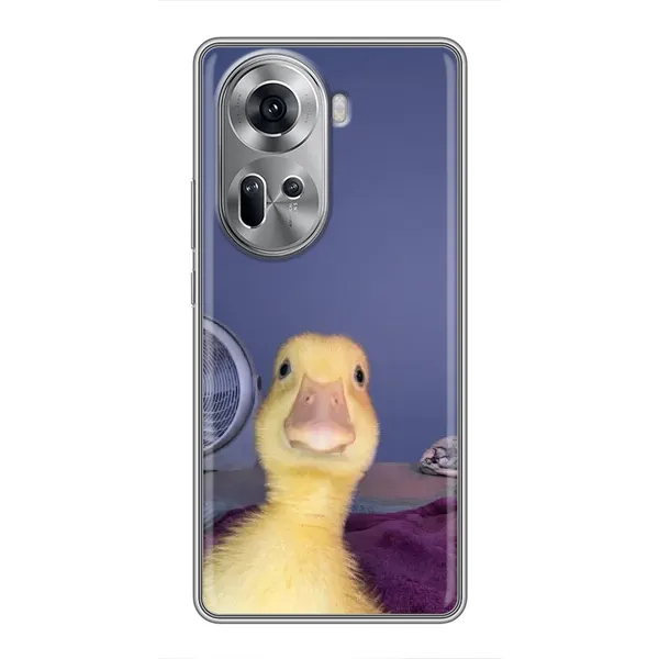 Чехол с рисунком «Утка» для OPPO Reno 11 5G